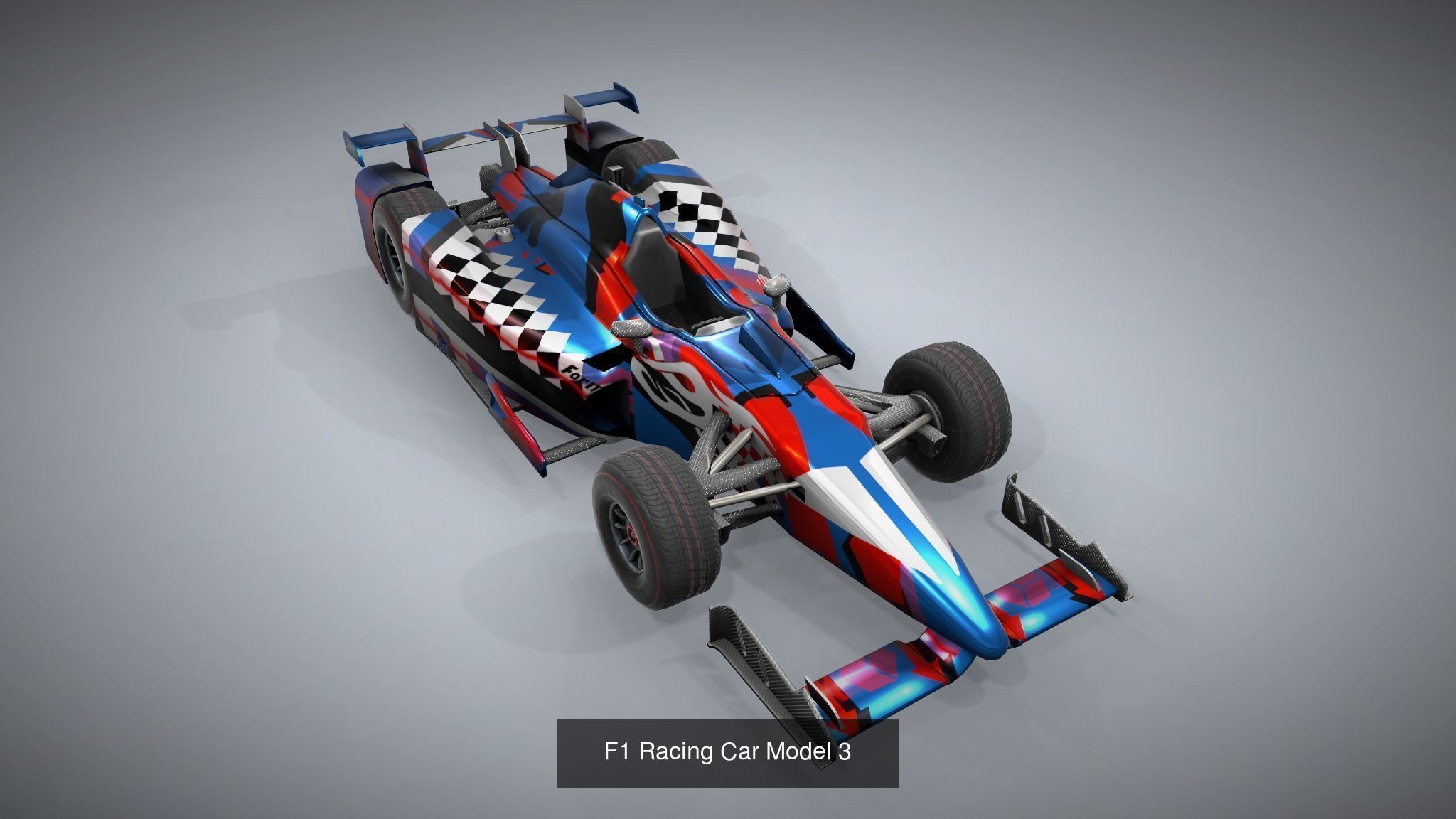 F1 Racing Cars Bundle 3D Model Collection_3
