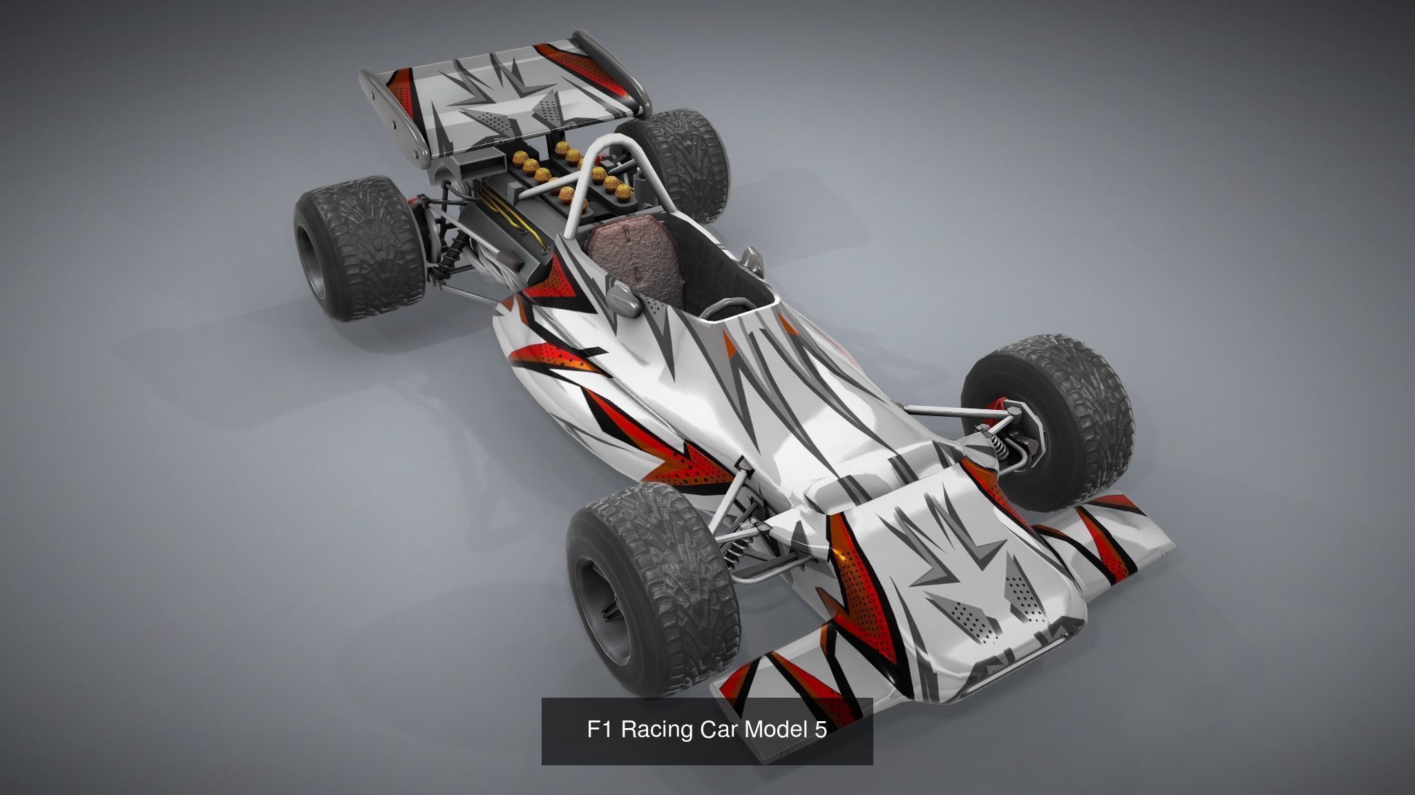 F1 Racing Cars Bundle 3D Model Collection_5