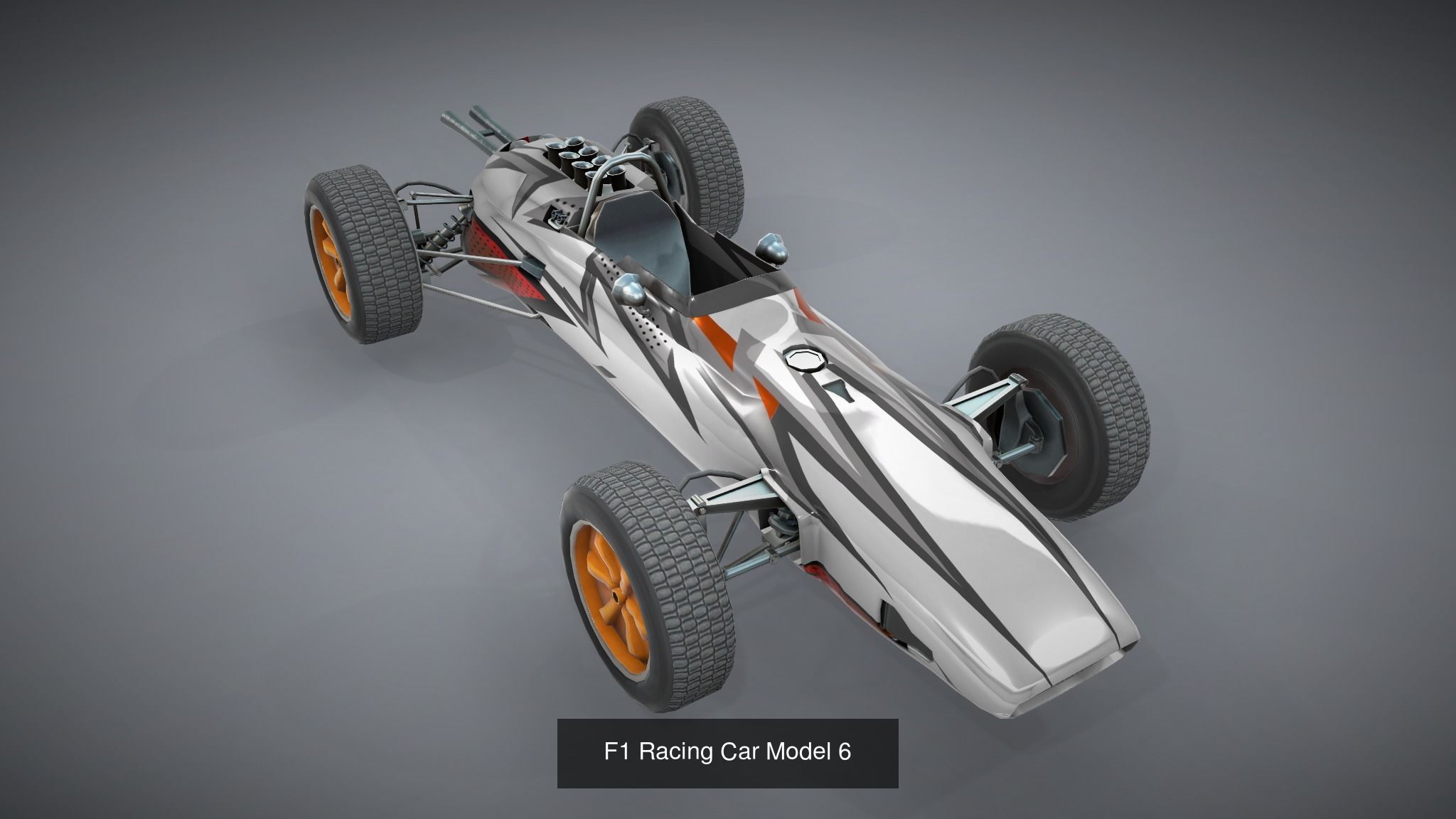 F1 Racing Cars Bundle 3D Model Collection_6
