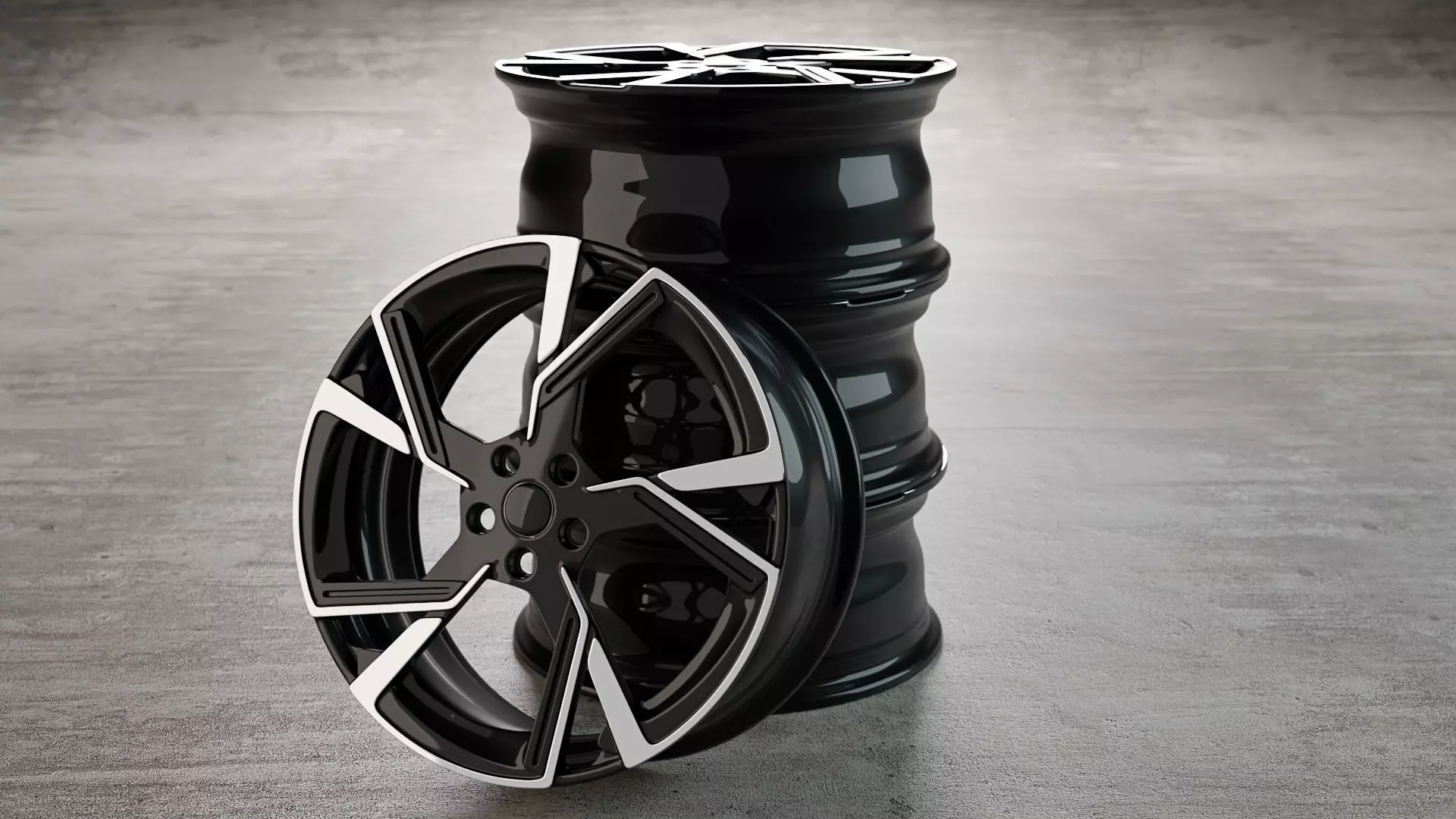 ANGEL GMP Italia Rim Low-poly 3D model_0