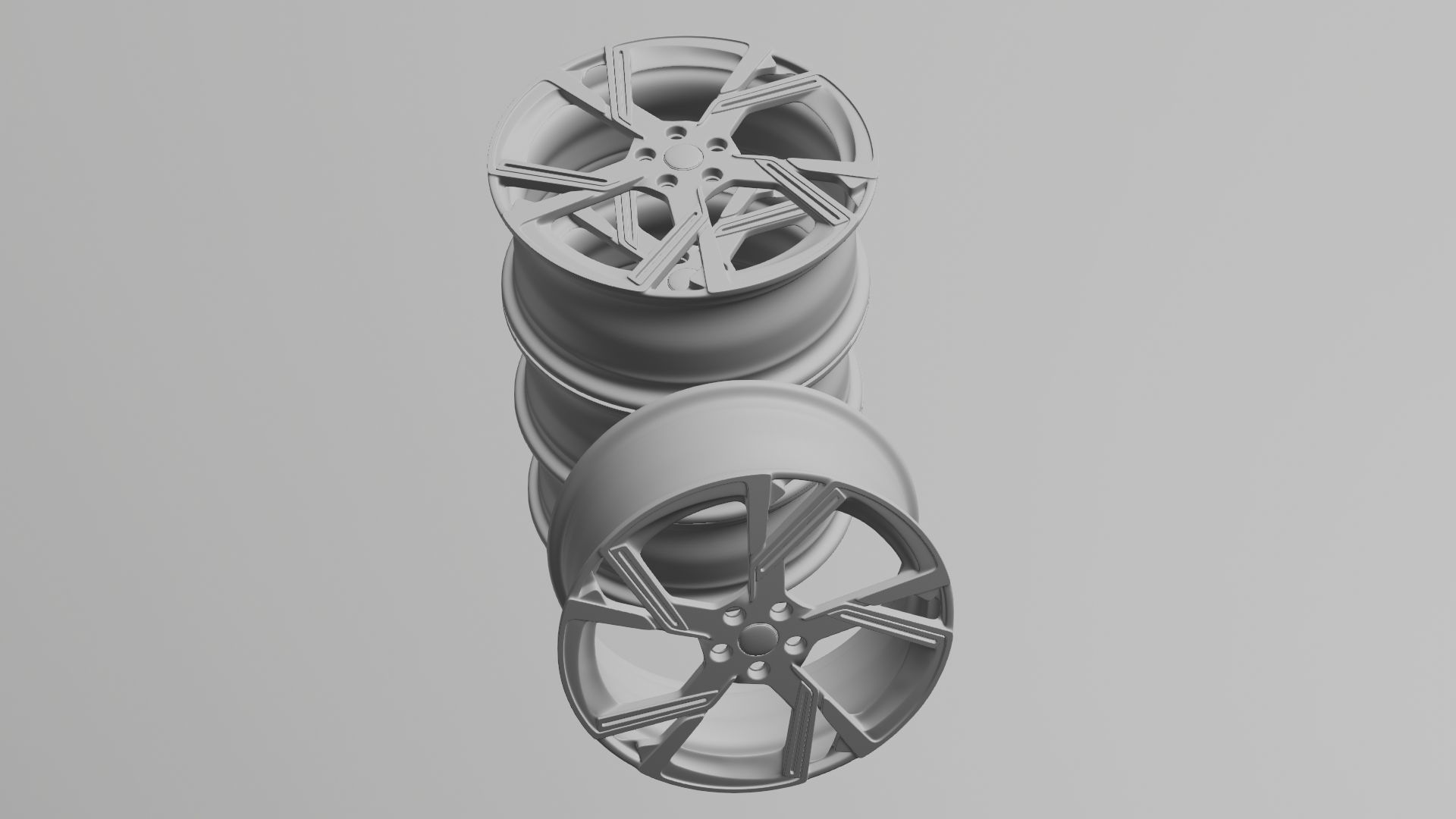 ANGEL GMP Italia Rim Low-poly 3D model_6