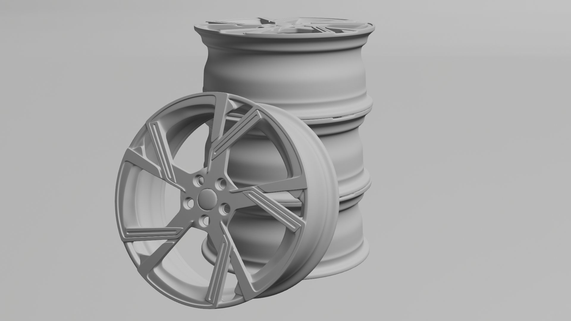 ANGEL GMP Italia Rim Low-poly 3D model_7