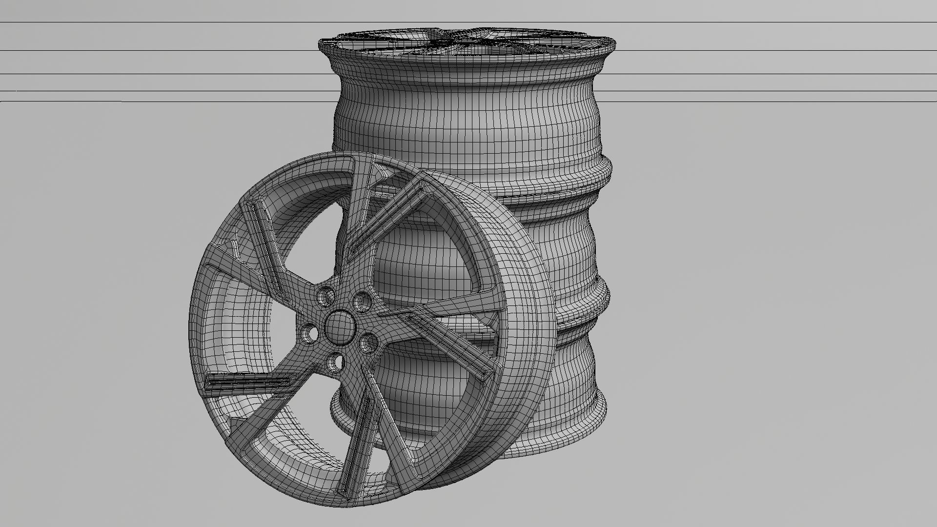 ANGEL GMP Italia Rim Low-poly 3D model_8