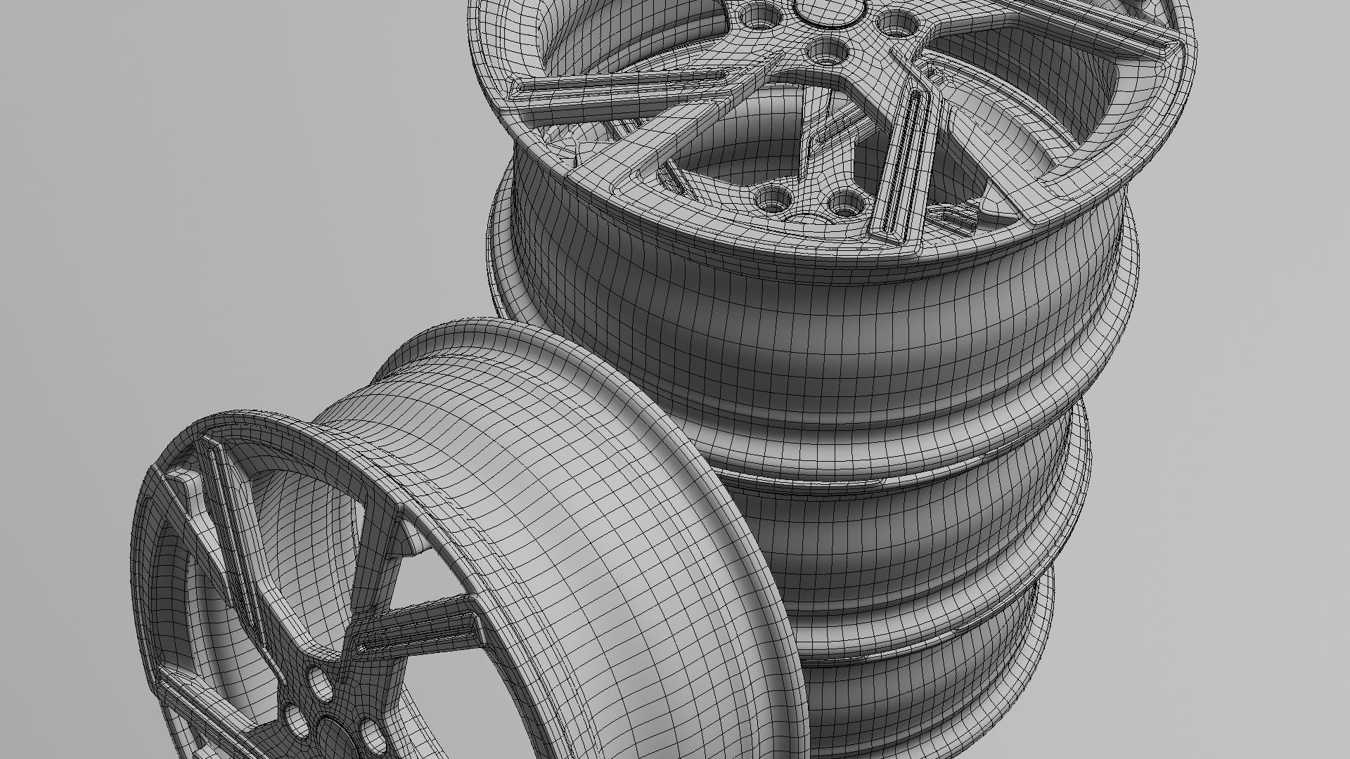 ANGEL GMP Italia Rim Low-poly 3D model_3