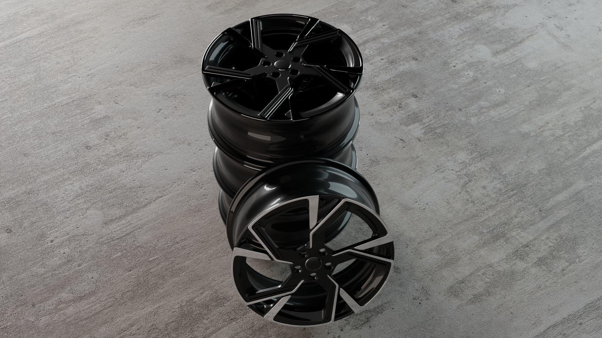 ANGEL GMP Italia Rim Low-poly 3D model_11