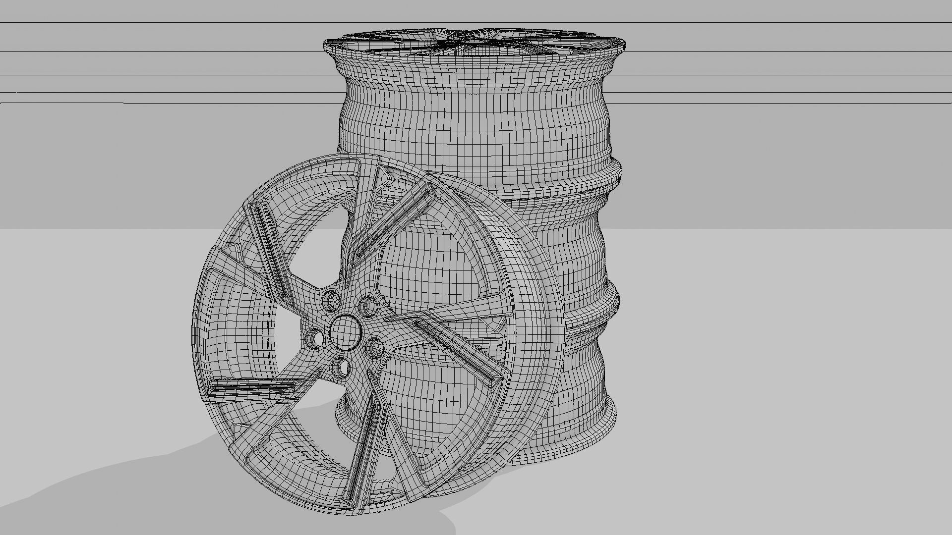 ANGEL GMP Italia Rim Low-poly 3D model_12