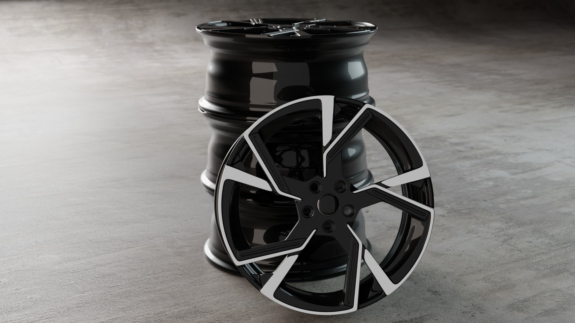 ANGEL GMP Italia Rim Low-poly 3D model_9