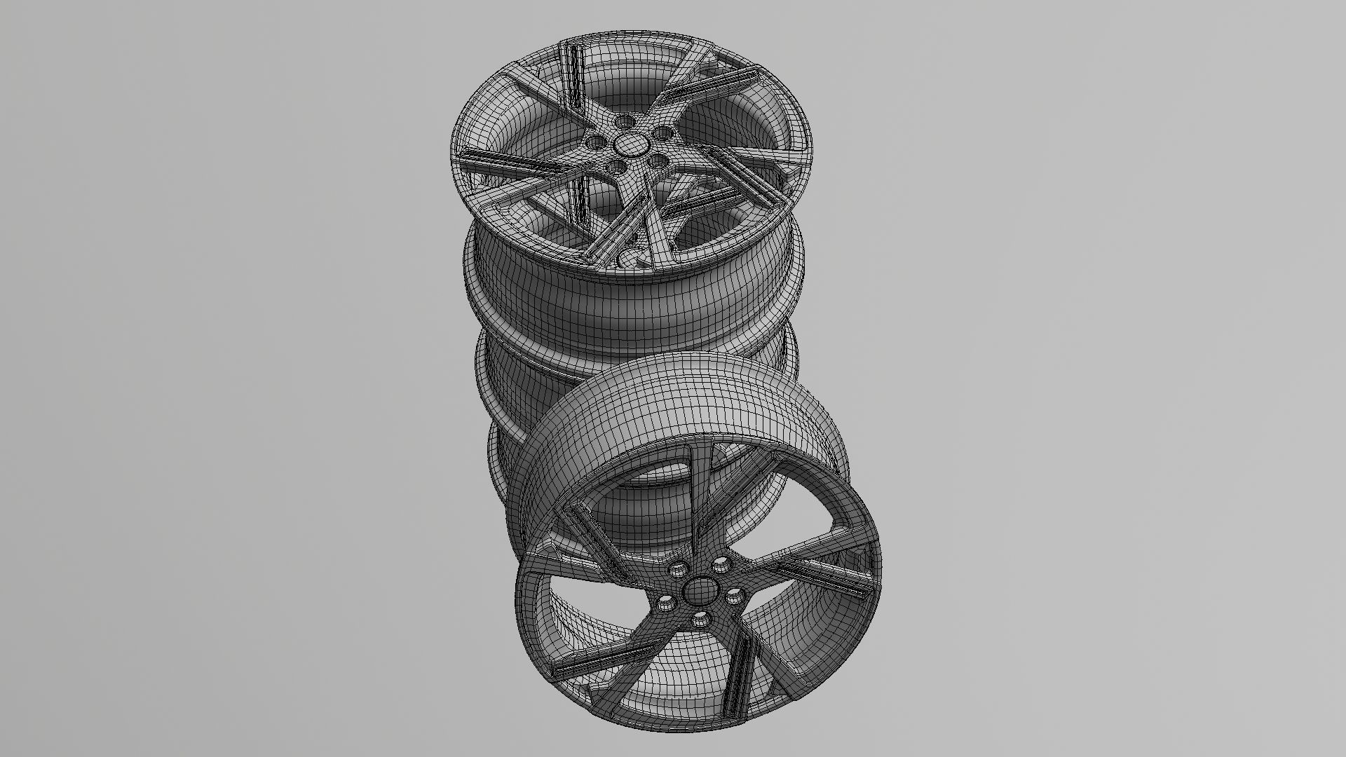 ANGEL GMP Italia Rim Low-poly 3D model_10