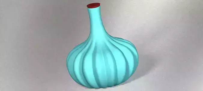 Wine Bottle Or Flower Poat 3D print model