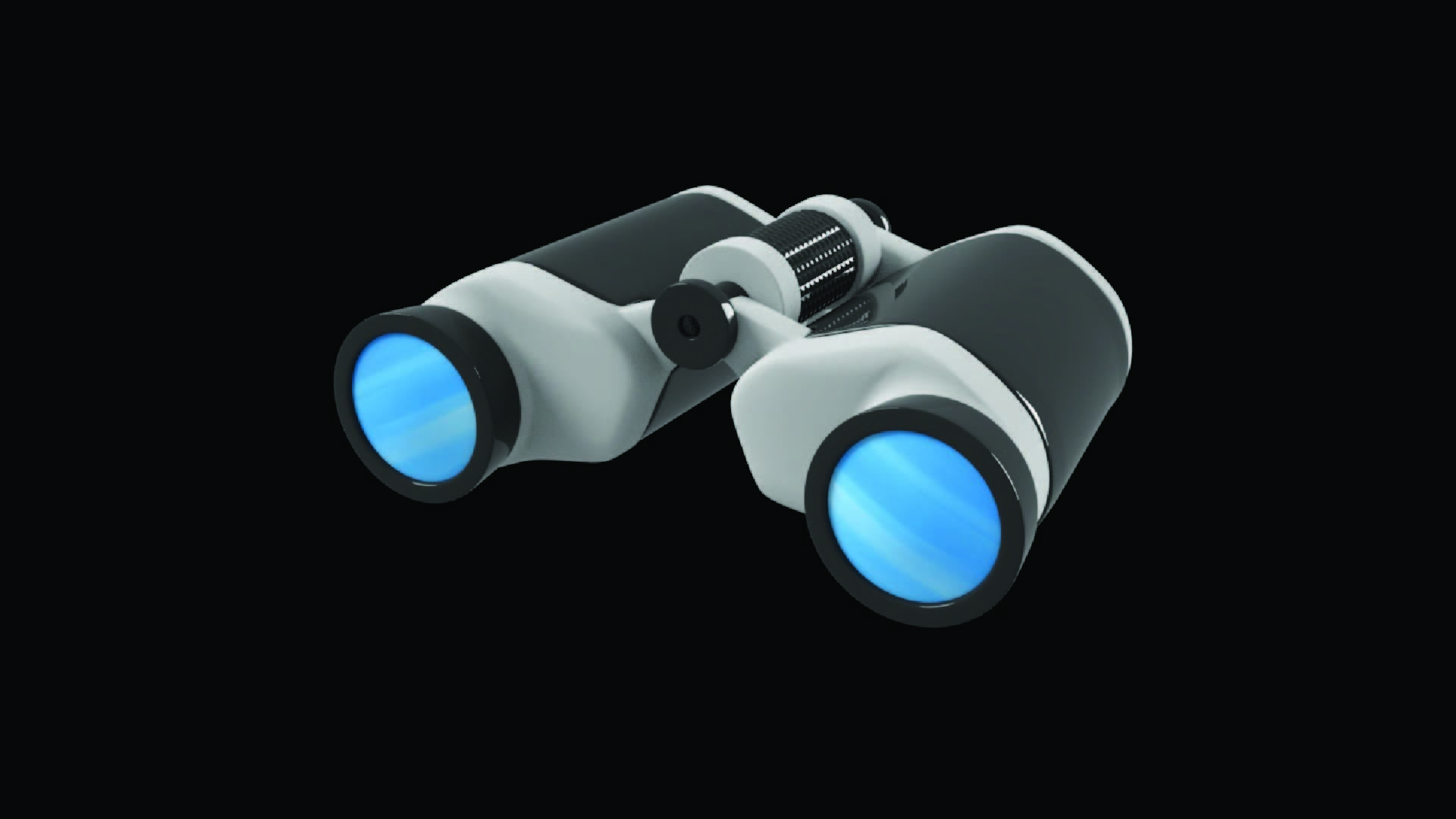Binocular binoculars 3D model_2