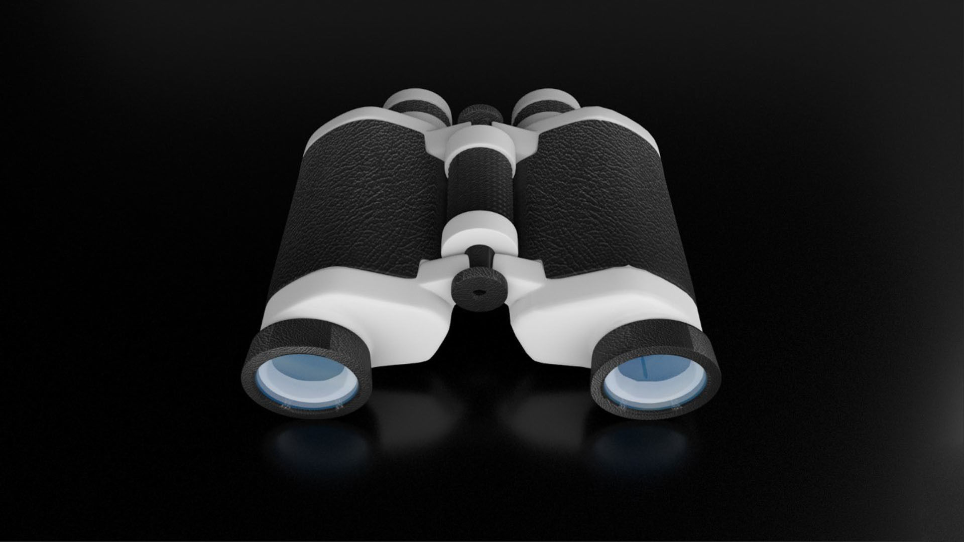 Binocular binoculars 3D model_1