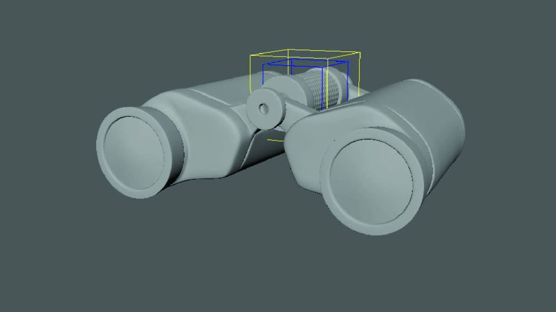 Binocular binoculars 3D model_4