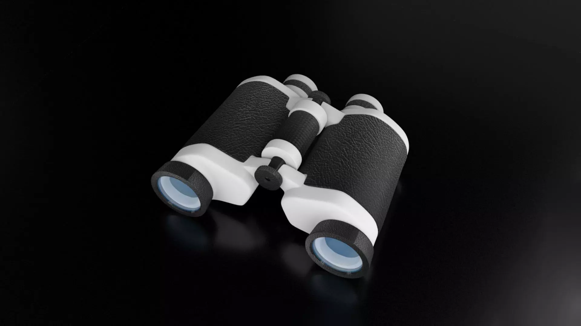 Binocular binoculars 3D model_0