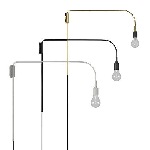 Menu Tribeca Warren Wall Lamp 3D model