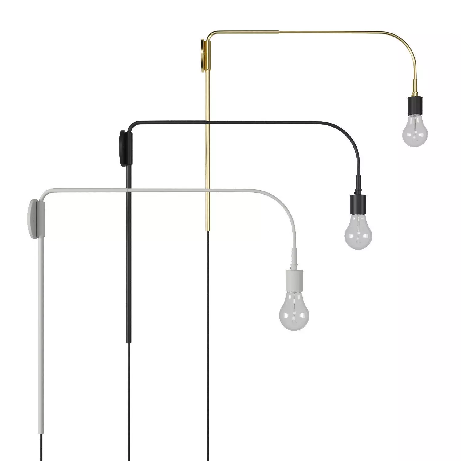 Menu Tribeca Warren Wall Lamp 3D model_0