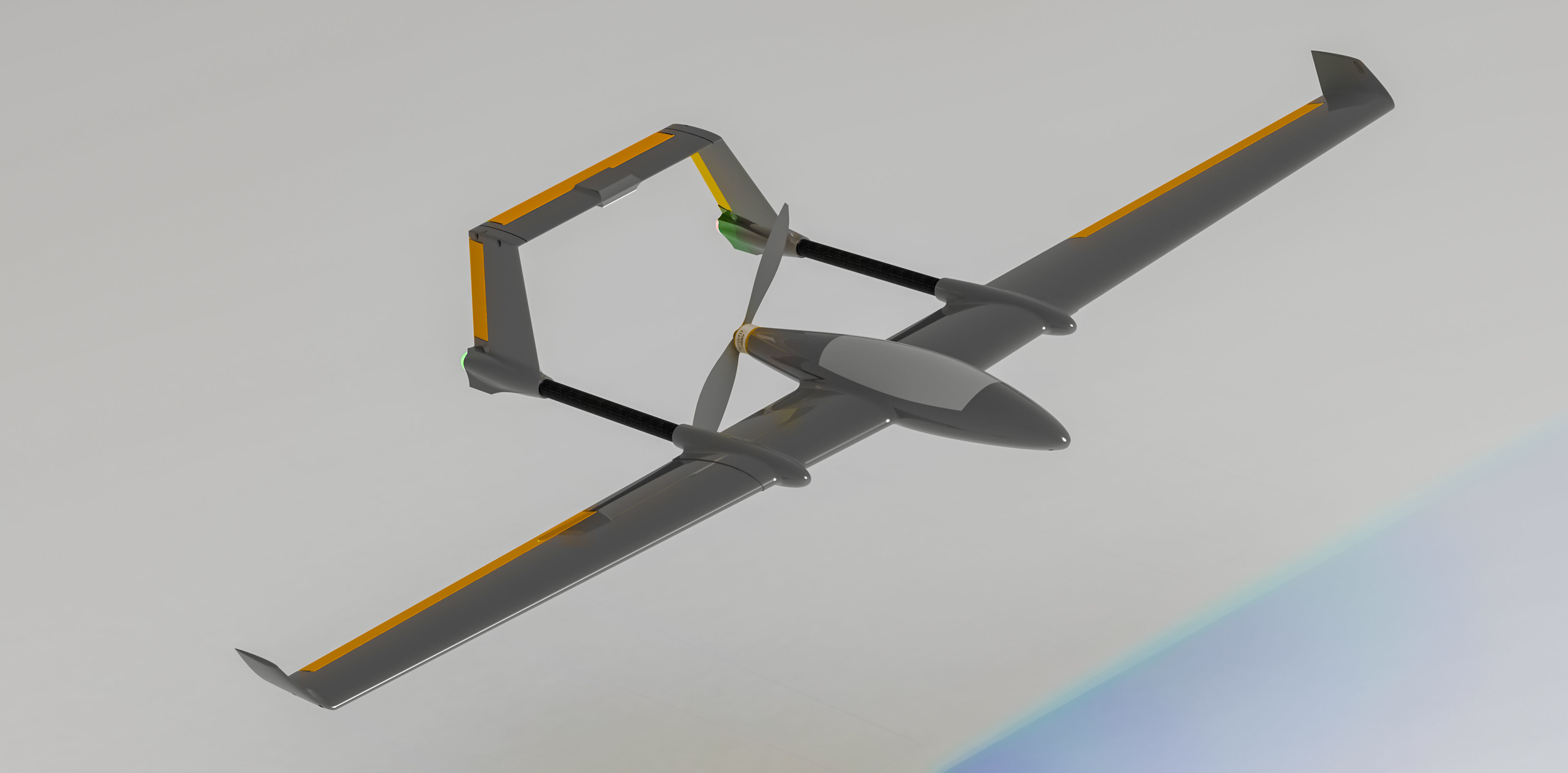 H-94 Eagle - 3D Printable FPV Drone 3D print model_8