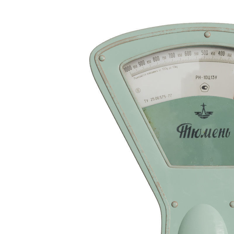 Retro scales Tyumen 3D model_1