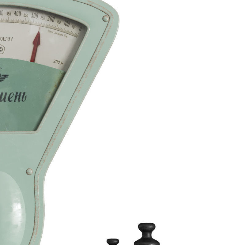Retro scales Tyumen 3D model_2