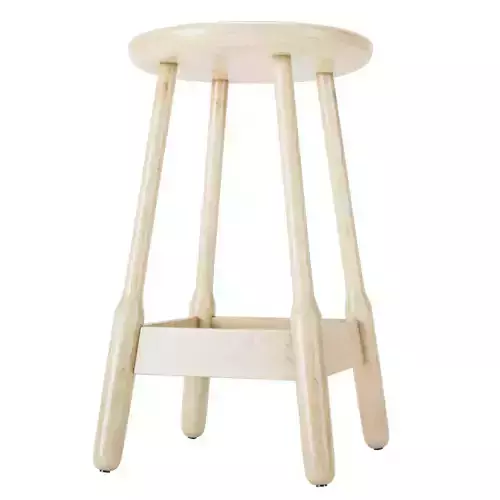 albert bar stool 3D model