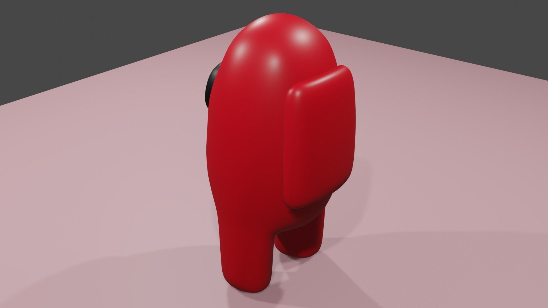 ANIMATED AMONG US RUNING 3D model_8