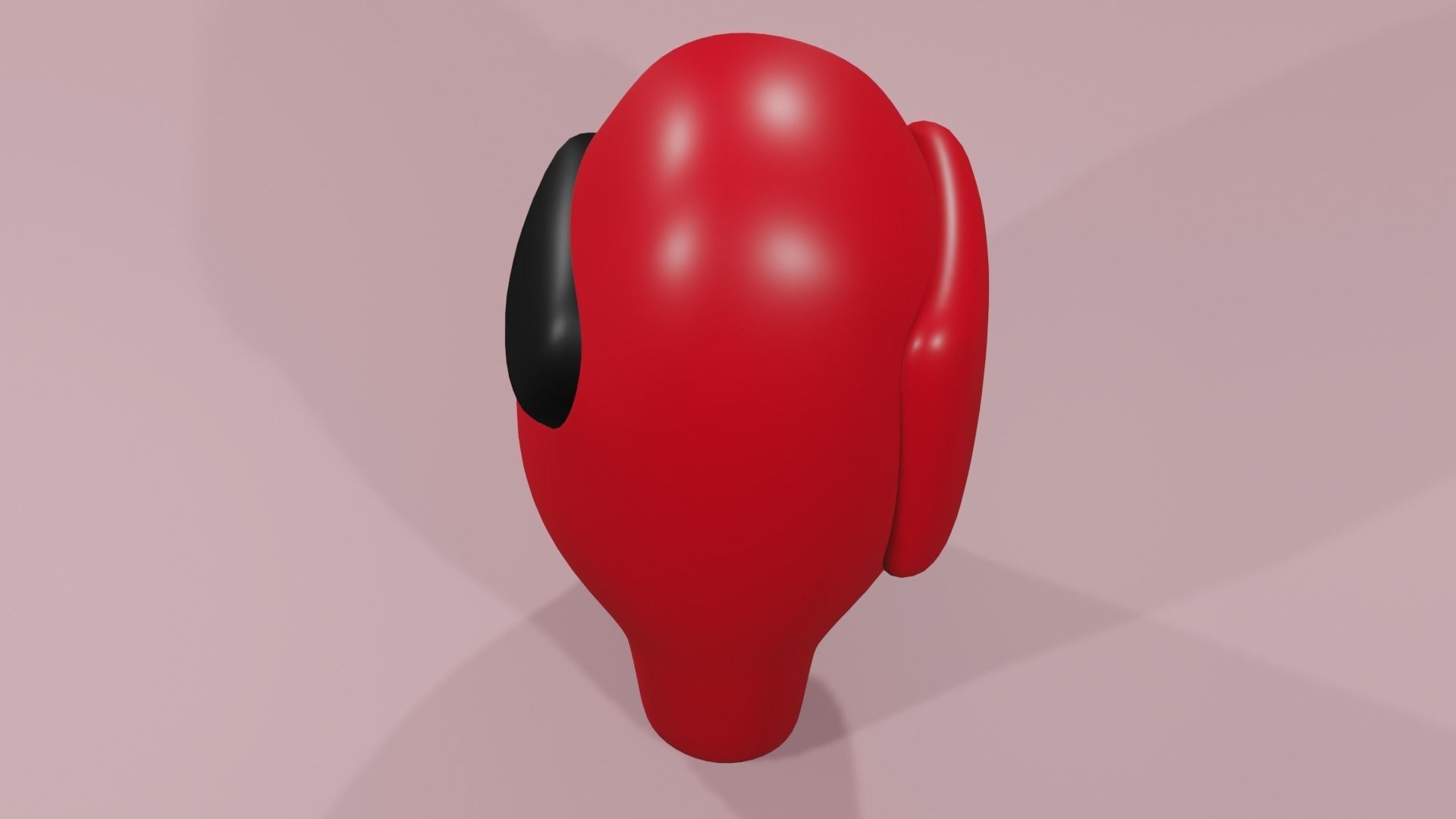 ANIMATED AMONG US RUNING 3D model_5