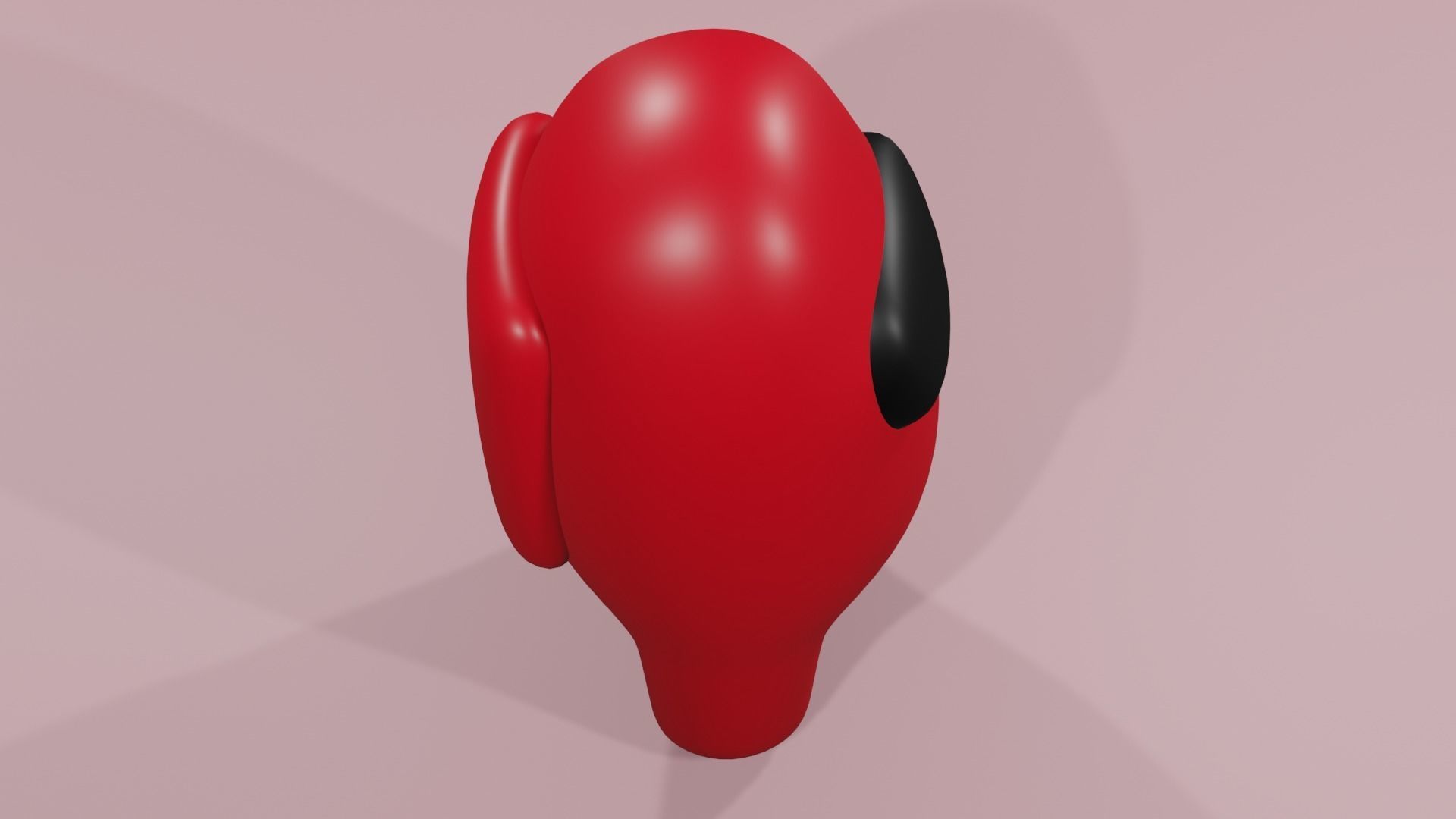 ANIMATED AMONG US RUNING 3D model_3