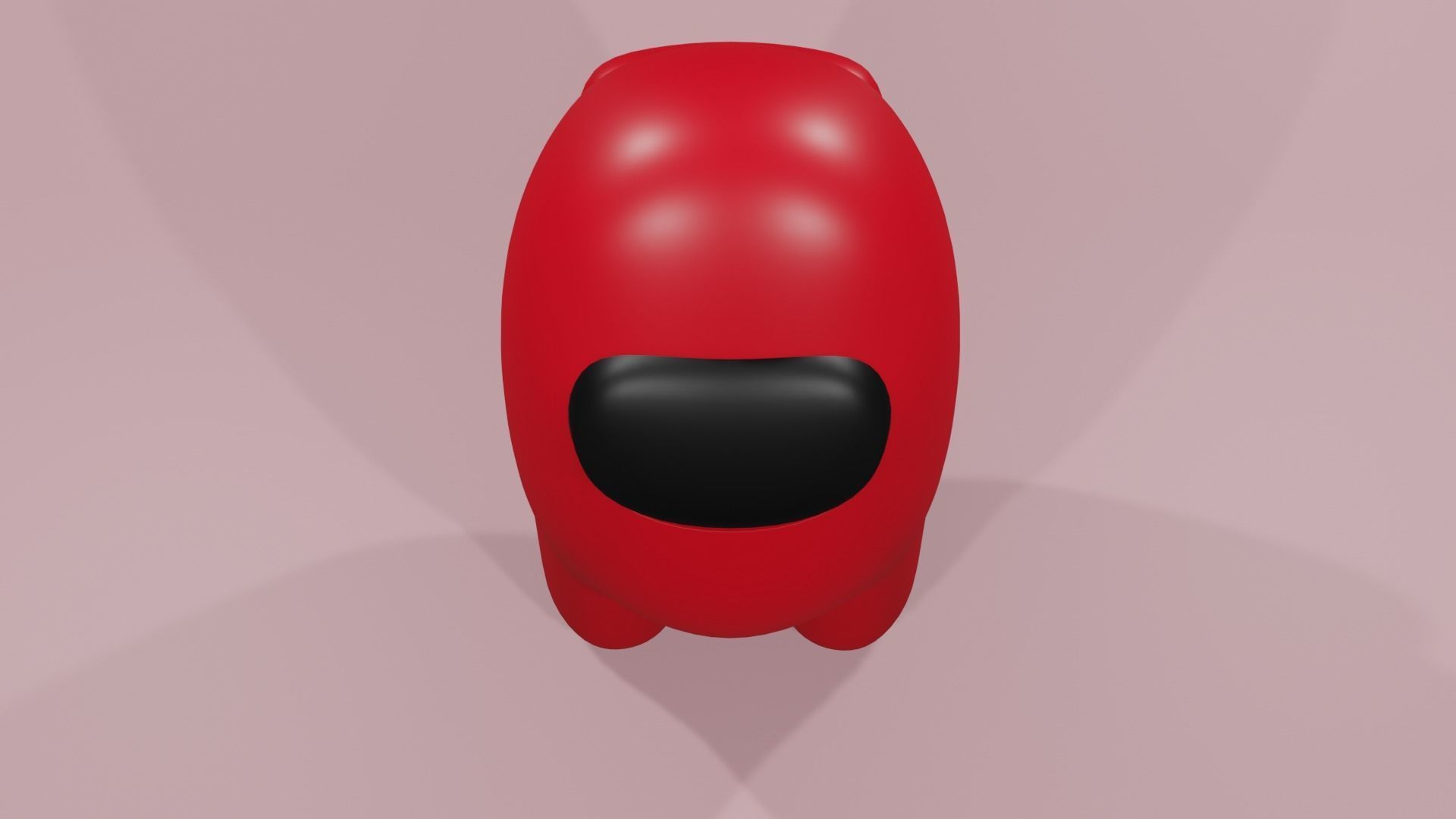 ANIMATED AMONG US RUNING 3D model_4