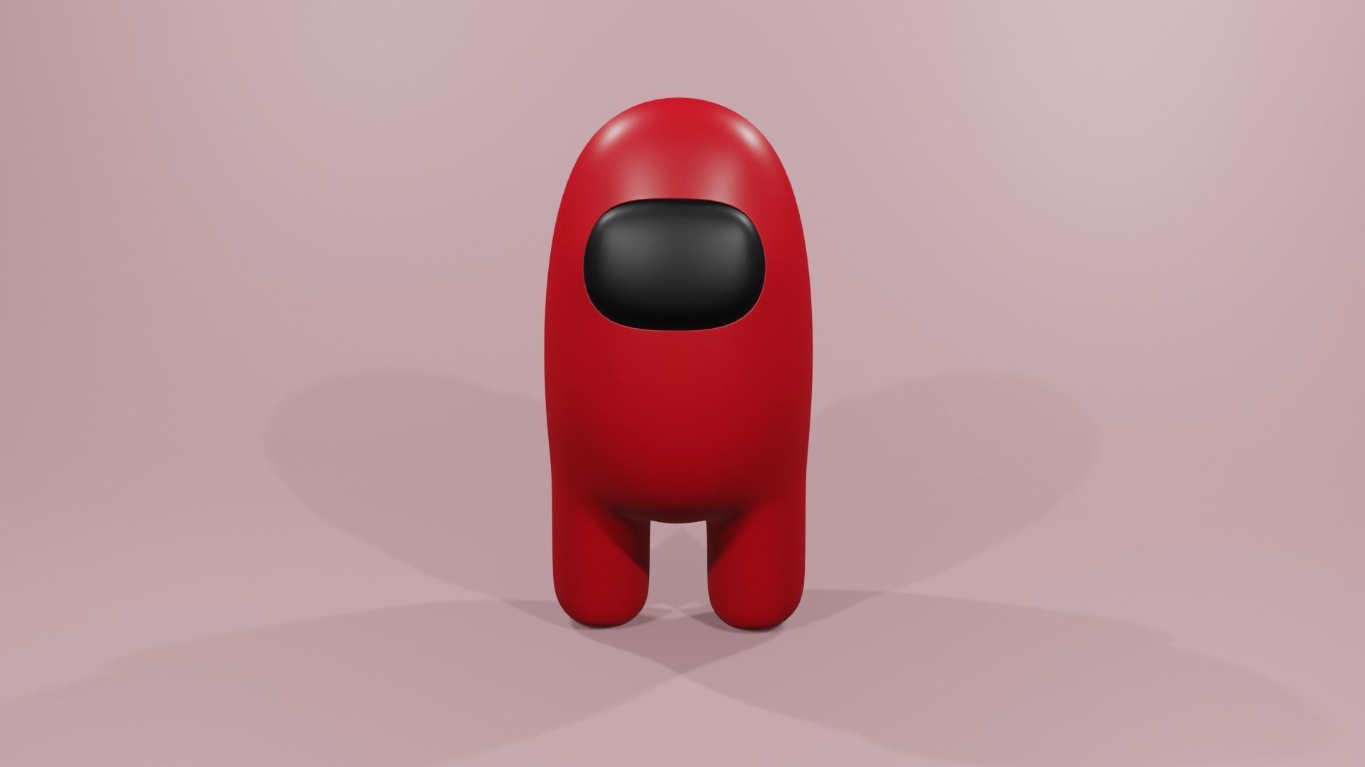 ANIMATED AMONG US RUNING 3D model_7