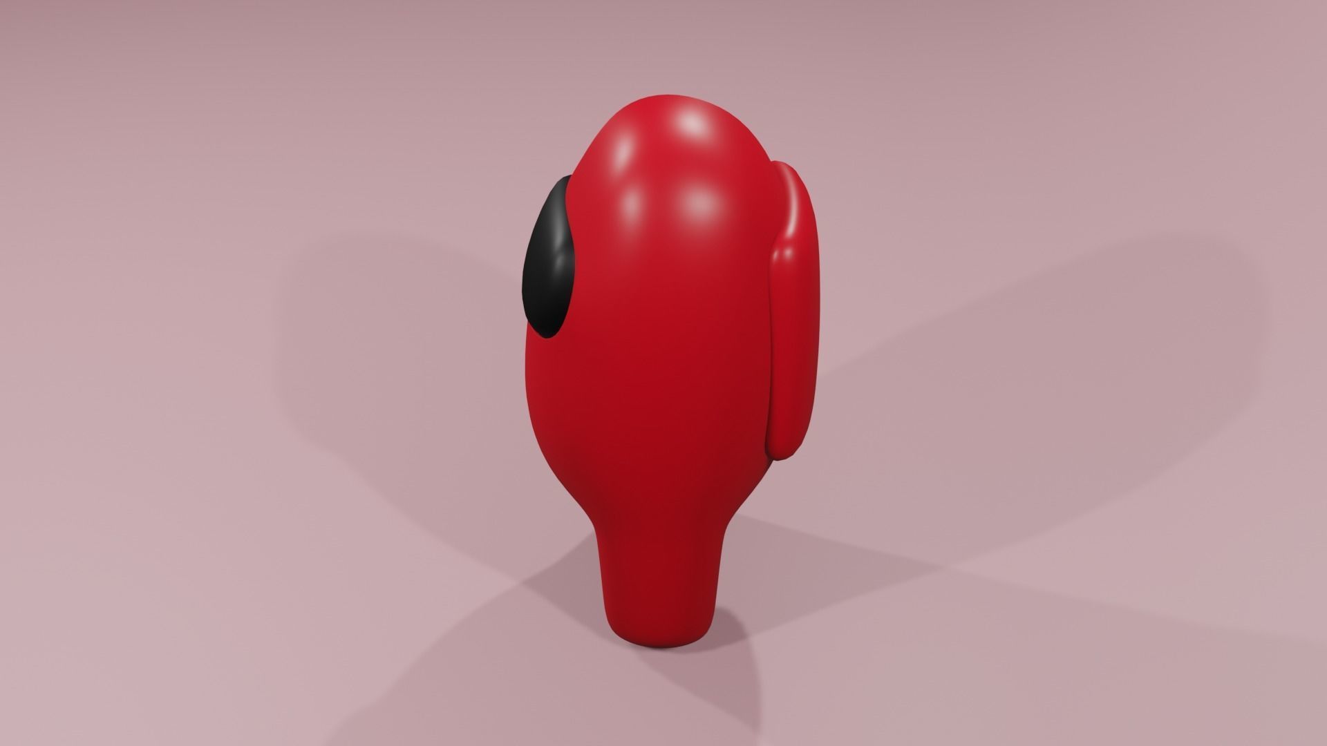 ANIMATED AMONG US RUNING 3D model_12