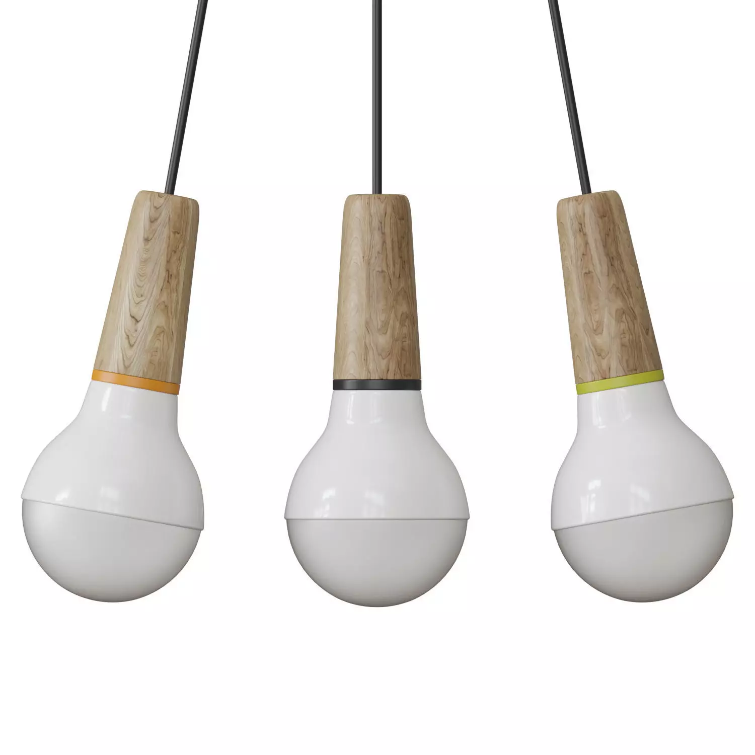 Scoop Pendant Light 3D model_0