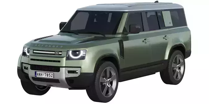 Land Rover Defender 130 2023 3D model