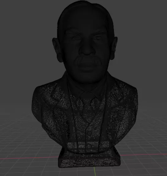 John Maynard Keynes 3D print model_12