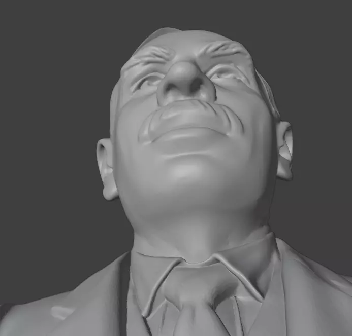 John Maynard Keynes 3D print model_8