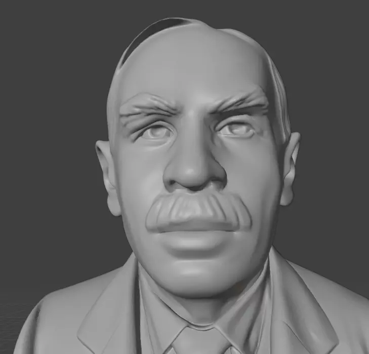 John Maynard Keynes 3D print model_7