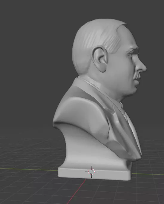 John Maynard Keynes 3D print model_17