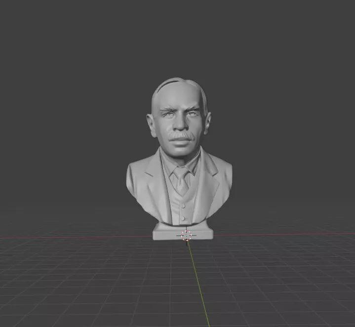 John Maynard Keynes 3D print model_0