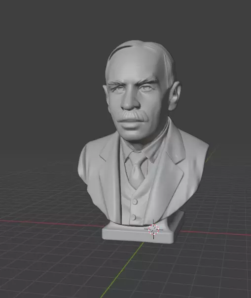 John Maynard Keynes 3D print model_19
