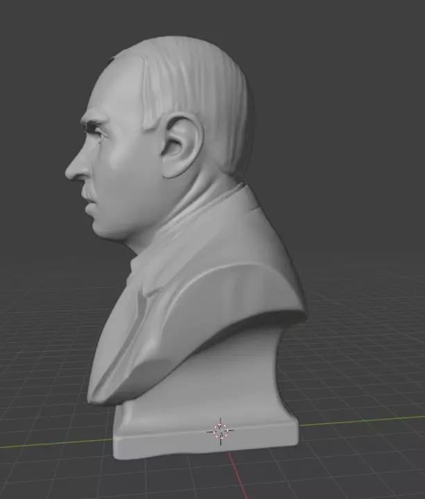 John Maynard Keynes 3D print model_4