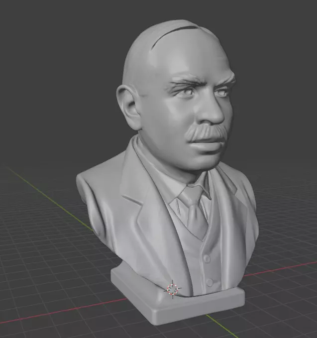 John Maynard Keynes 3D print model_15
