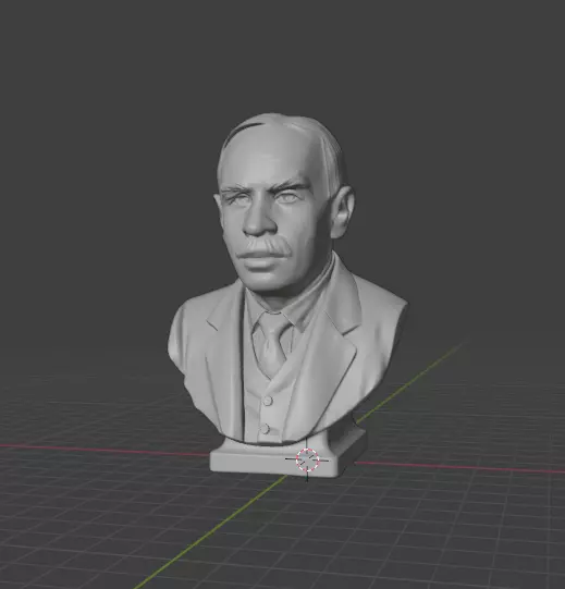 John Maynard Keynes 3D print model_5