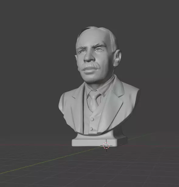 John Maynard Keynes 3D print model_20