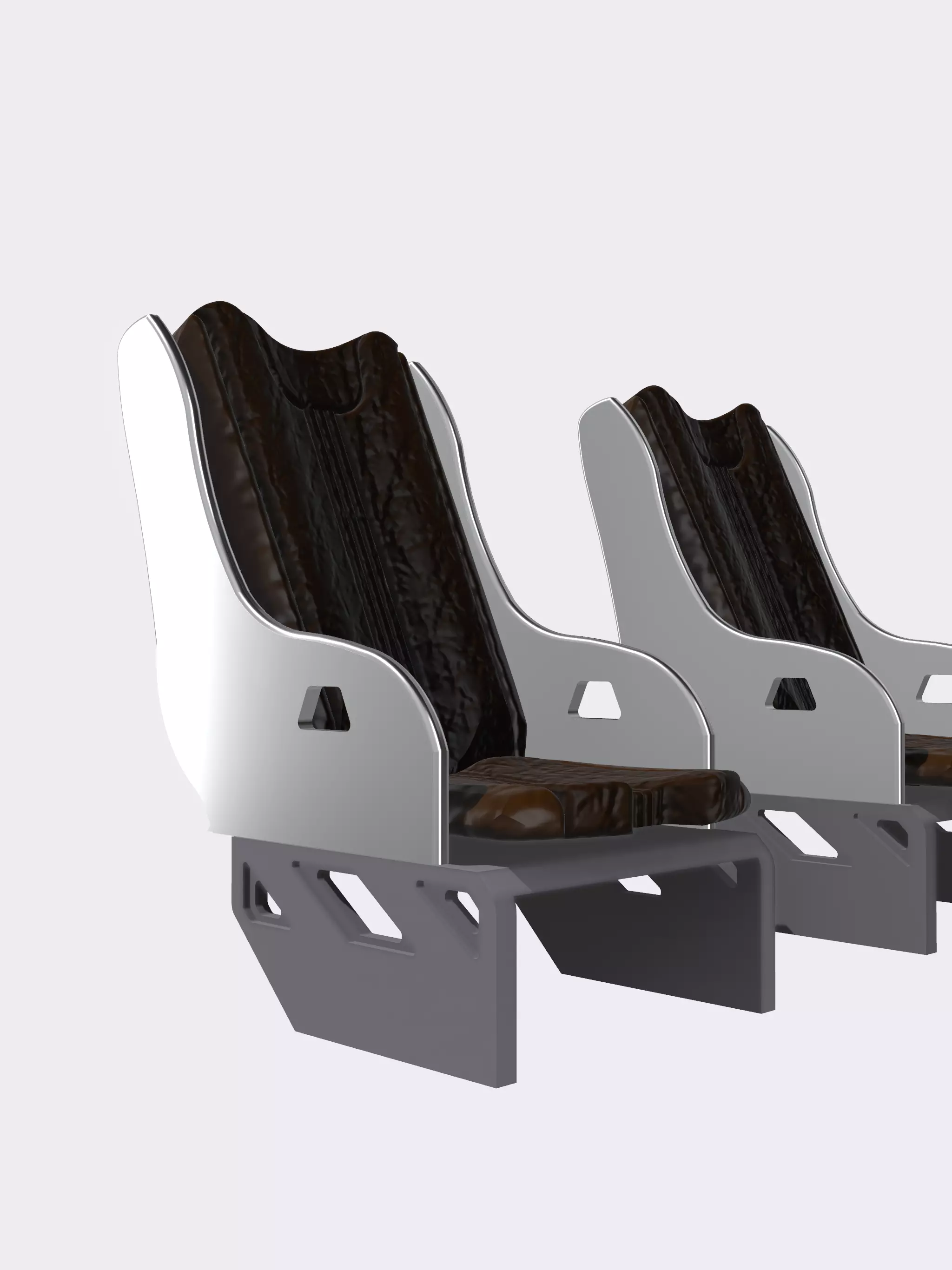 HOT ROD Bomber seat modular options with cushion 3D print model