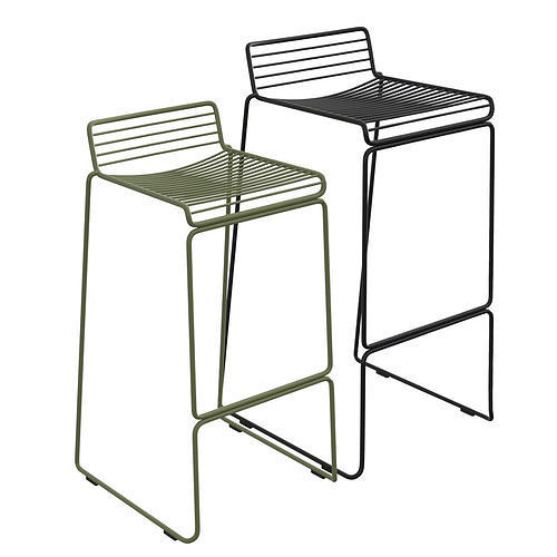 Hee Bar Stool 3D model