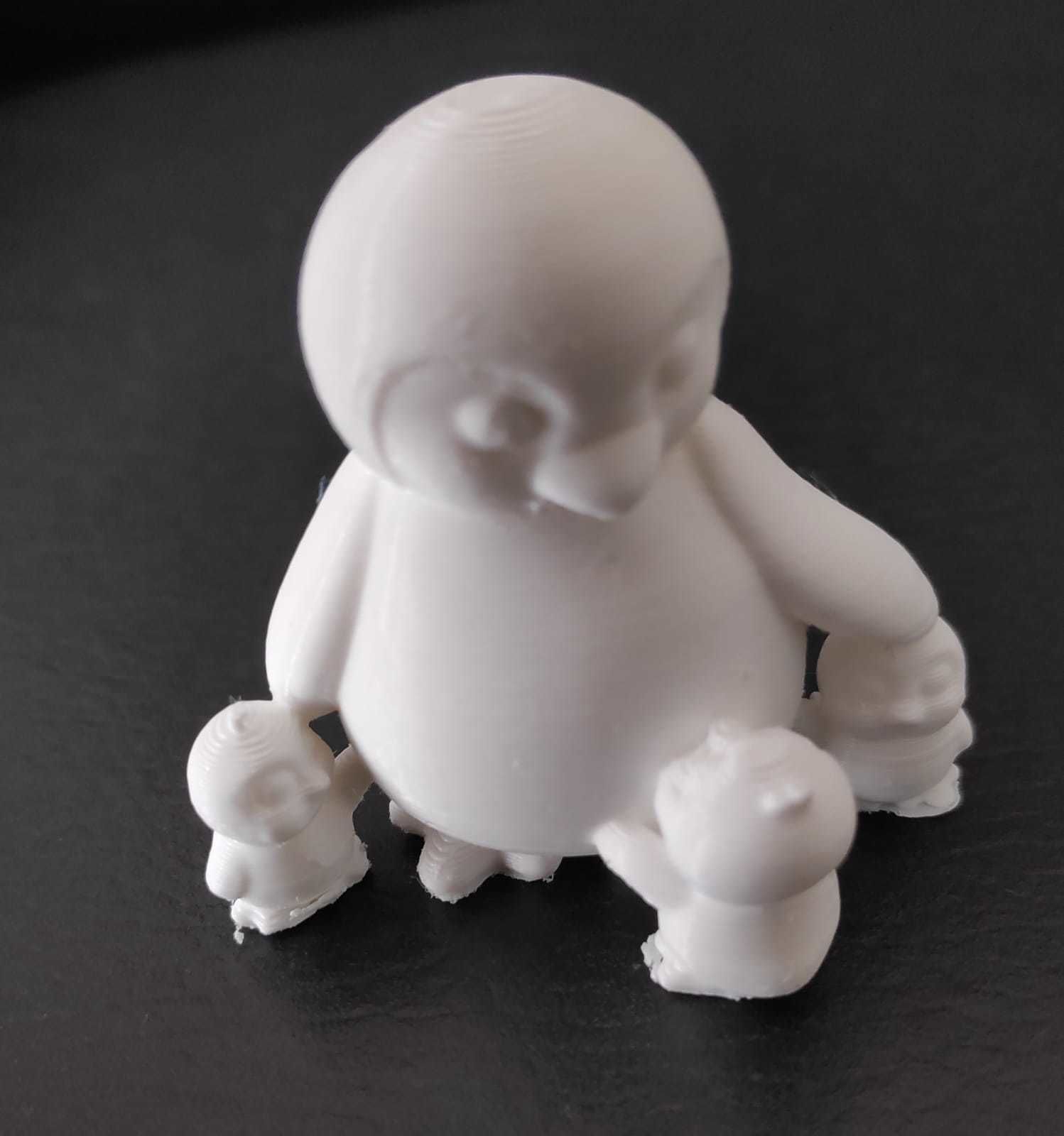 Penguin Family 3D print model_11