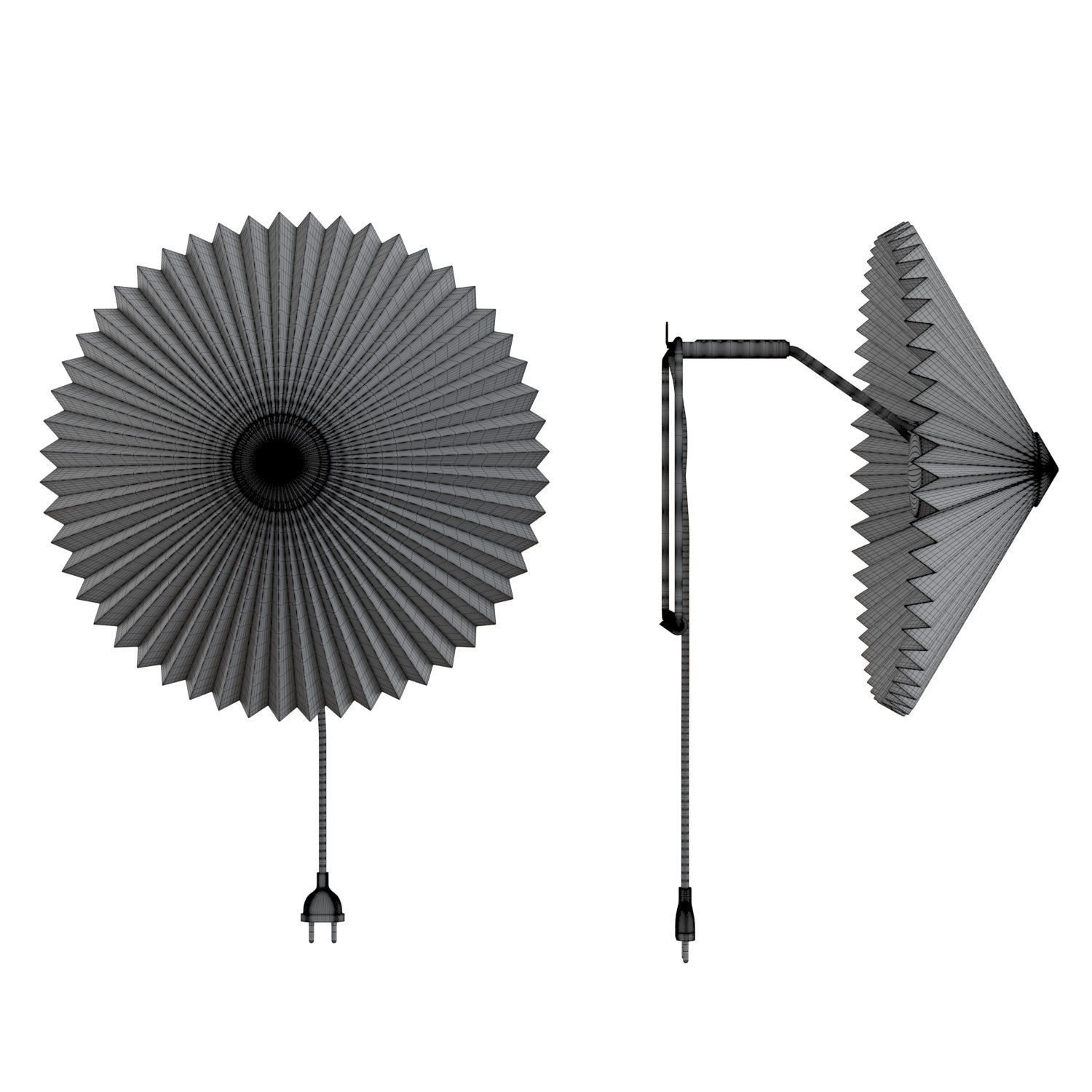 Hay Matin Wall 300 3D model_4