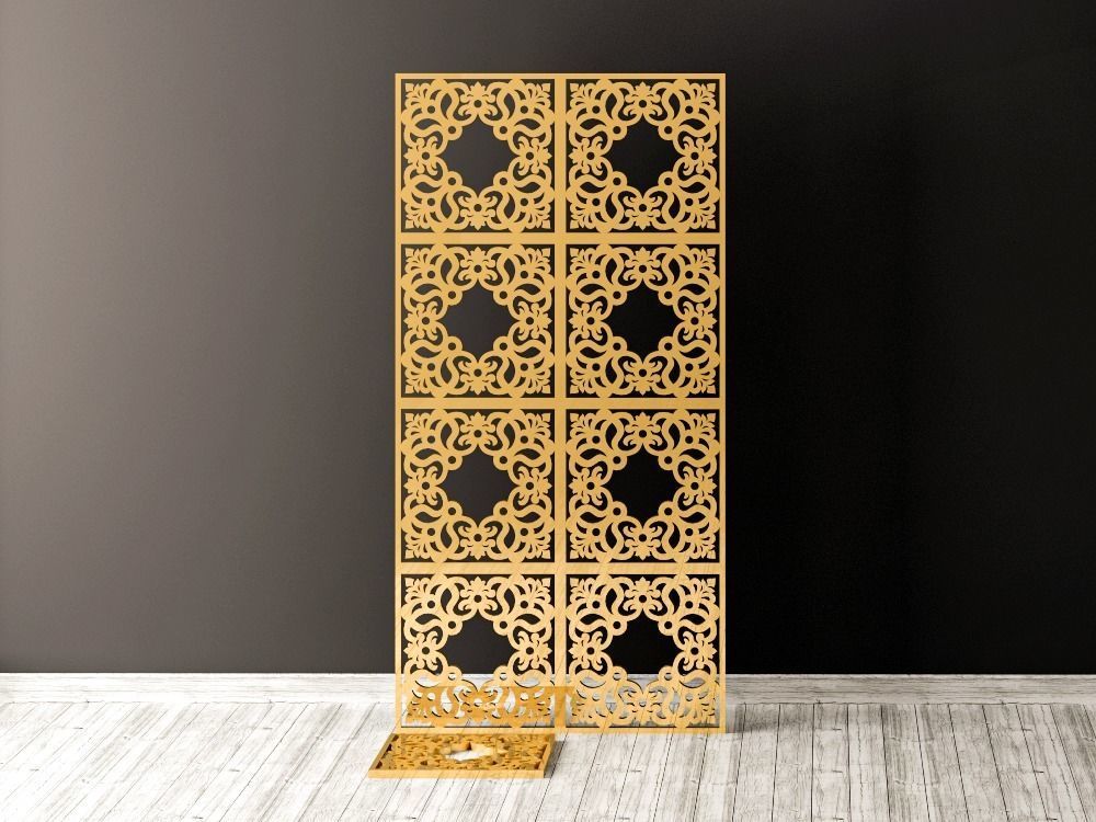 Decorative Panels Pack 6 3D Model Collection_5