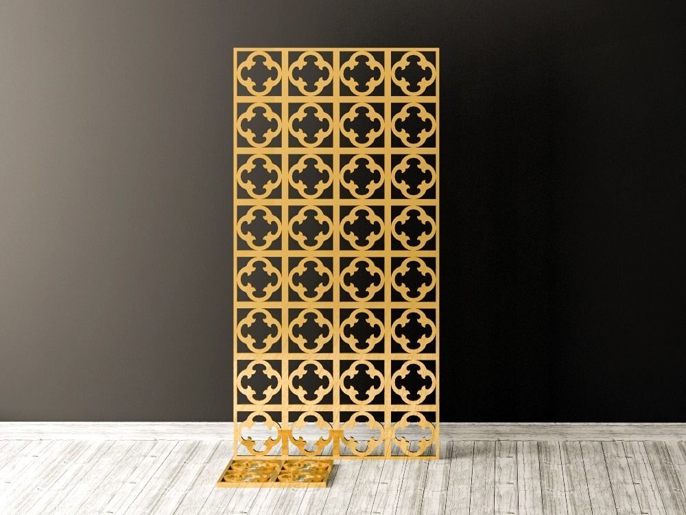 Decorative Panels Pack 6 3D Model Collection_29