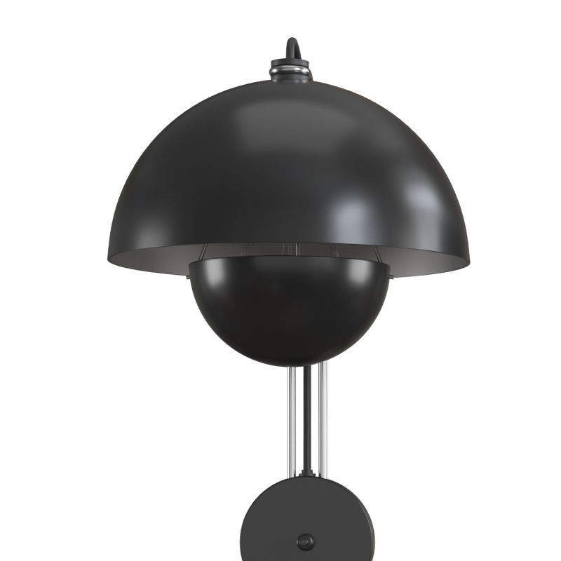 Flower Pot Wall Lamp VP8 3D model_1