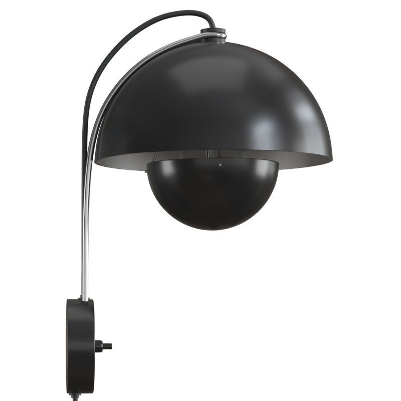 Flower Pot Wall Lamp VP8 3D model_2