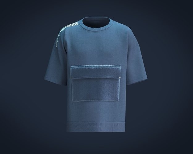 T-Shirt Street Smart 3D model
